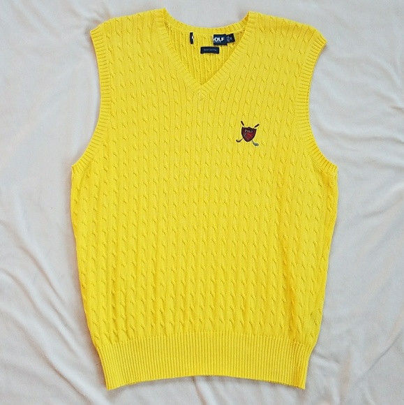 polo golf sweater vest